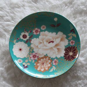 Maxwell and Williams Teal kimono 20cm 8” Dessert Or Cake Plate Bone China